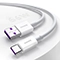 کابل فست شارژ USB به USB-C باسئوس مدل CATYS-02 طول 1 متر